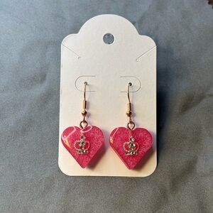 Princess Heart Earrings